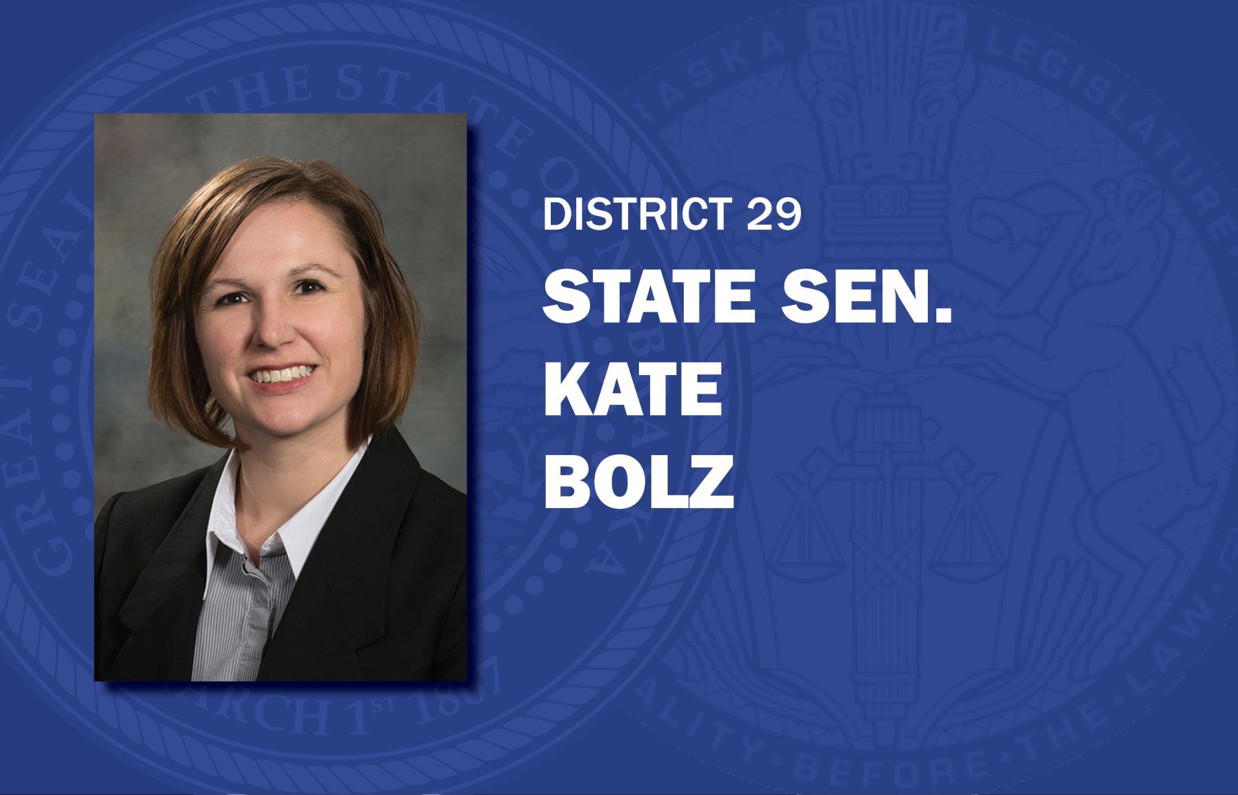 Kate Bolz mug senators